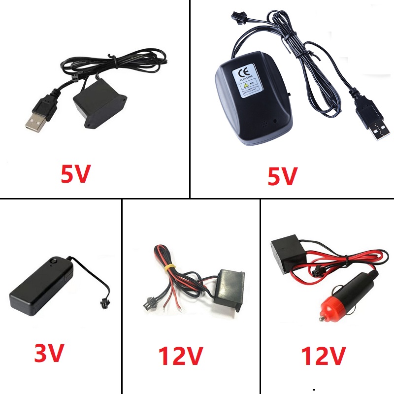 Vape Decoration - DC 12V EL Line USB Cigarette